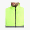 Жилет утепленный сигнальный Ярксион СОП (тк.OxLine,90), лимонный