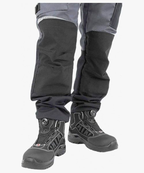 Комбинезон летний мужской Brodeks KS503, цвет серый, чёрный