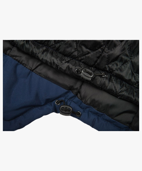 Костюм зимний Сибер СОП (Балтекс, 210) п/к, темно-синий/васильковый