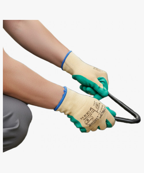 Перчатки ProfLineSpecialist полиэфирные с РЛ-покрытием, желтый