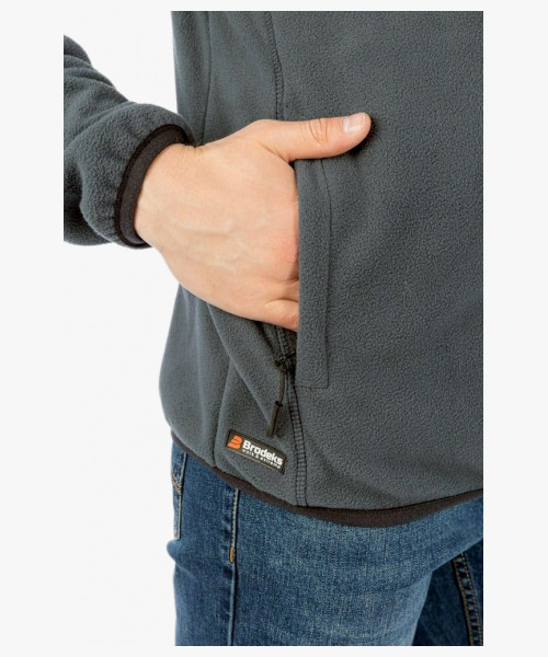 Толстовка флисовая Brodeks KS211, цвет хвойный