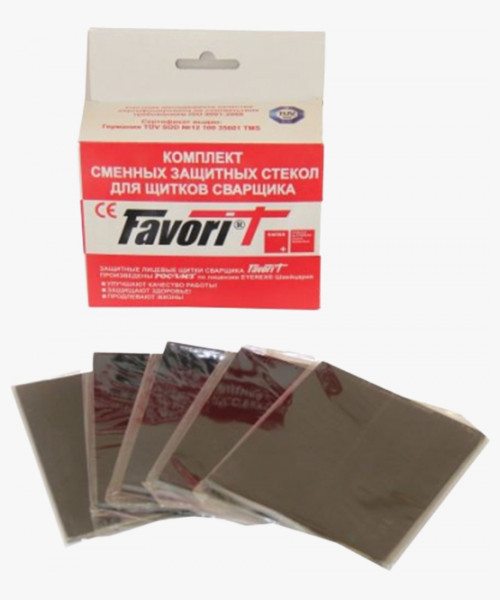 Комплект РОСОМЗ™ светофильтров (110х90) к щитку сварщика (9)(10 шт), 00263
