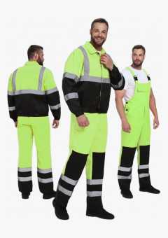 Костюм сигнальный Ярксион-2 СОП (тк.Смесовая,210) п/к, желтый/черный