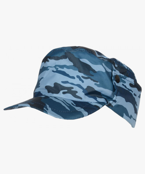 Кепи охранника утеплённое КМФ серый вихрь