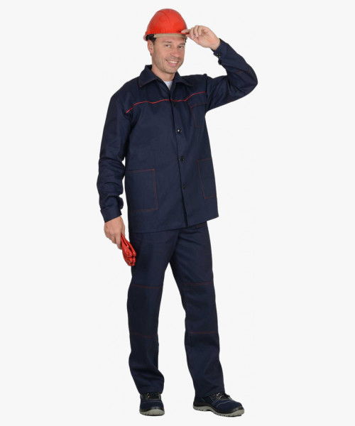 Костюм СИРИУС-ИМПУЛЬС куртка, брюки 100% х/б, пл. 210 г/кв.м