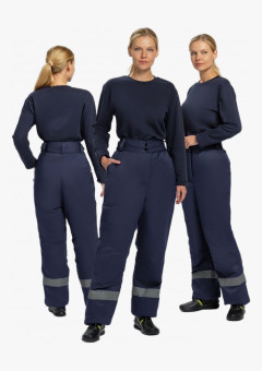 Брюки зимние женские Кнейд СОП (тк.Смесовая,210), т.синий