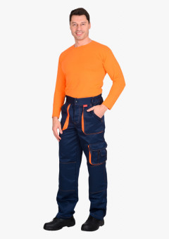 Брюки СИРИУС-CROWN т. синий