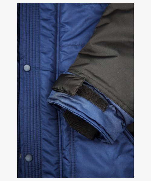 Костюм зимний Беркут (Таслан) п/к, темно-синий/черный