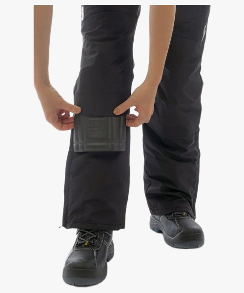 Полукомбинезон женский зимний Brodeks KW405, цвет чёрный