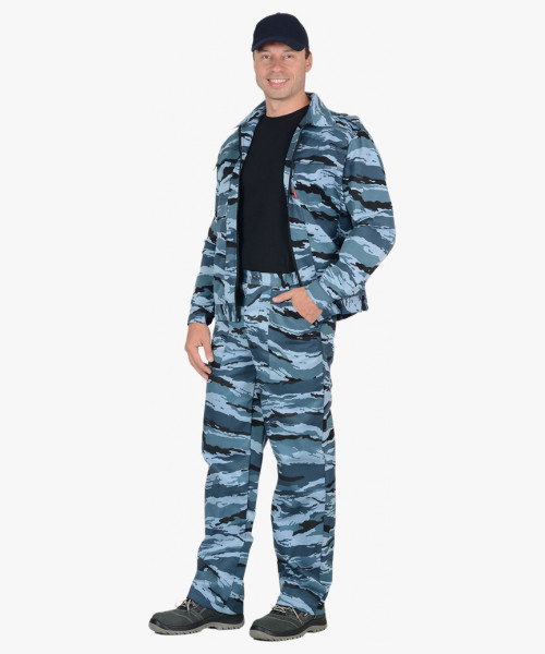 Костюм СИРИУС-БЛОКПОСТ/ВЫМПЕЛ куртка, брюки, КМФ Серый вихрь