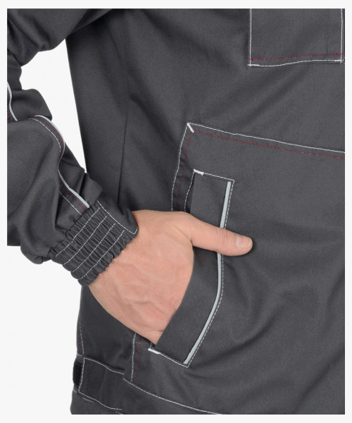 Костюм СИРИУС-АЛЕКС куртка, брюки т. серый