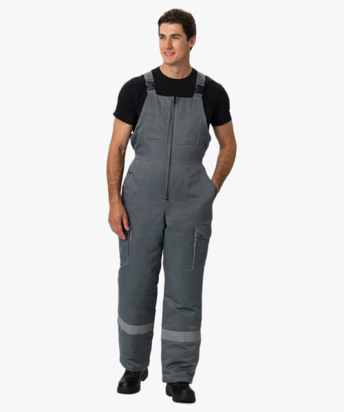 Костюм зимний Нейч-2 СОП (тк.Смесовая,210) п/к, серый/св.серый