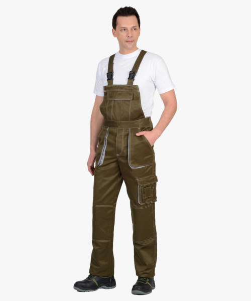 Полукомбинезон мужской СИРИУС-CROWN хаки