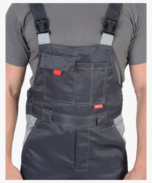 Костюм мужской СИРИУС-ФАВОРИТ куртка, п/к, т.серый со св.серым