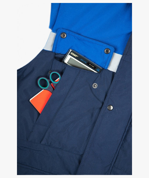 Костюм зимний Сибер СОП CH (тк.Таслан) п/к, т.синий/васильковый