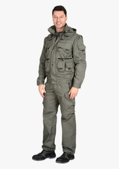 Костюм СИРИУС-ТИГР куртка, брюки (тк. Rodos 245) Оливковый