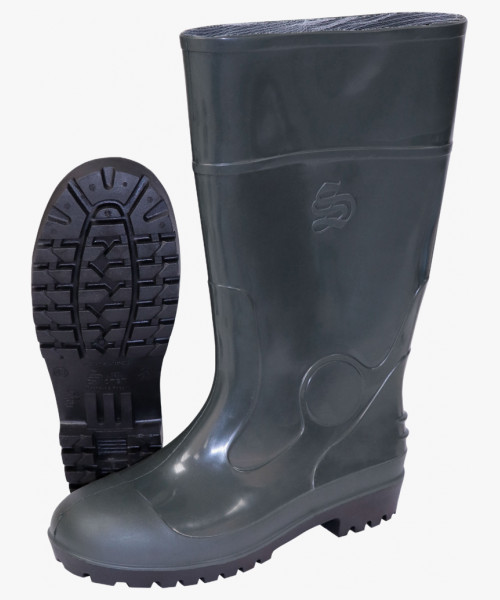 Сапоги ПВХ НМС КЩС с металлоподноском, мужские, высота 38 см