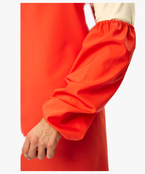 Нарукавники влагозащитные для рыбаков ProfLineSpecialist (ПВХ, 550), оранжевый