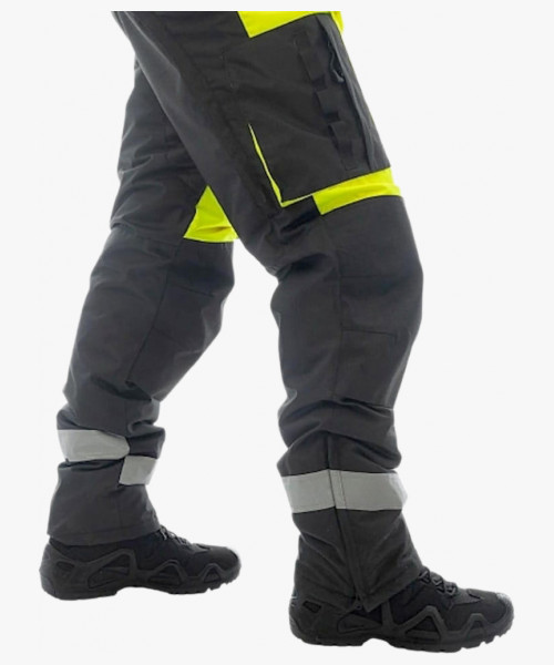 Комбинезон зимний мужской Brodeks KW505, цвет жёлтый, чёрный