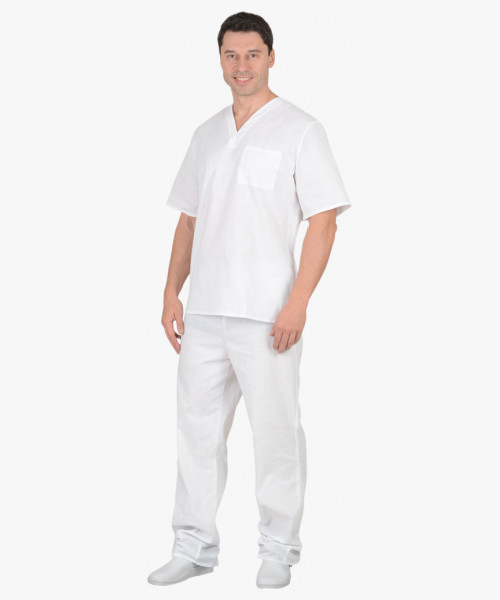 Костюм пекаря универсальный белый