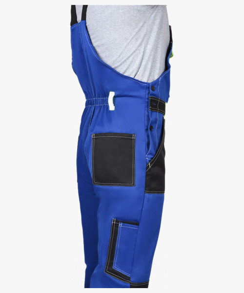 Костюм СИРИУС-ПОЛИНОМ куртка, п/к василек с черным и СОП 50 мм