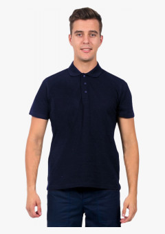 Рубашка-Поло NEW (тк.Трикотаж), т.синий