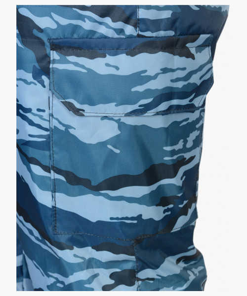 Костюм СИРИУС-БЕЗОПАСНОСТЬ зимний: куртка, п/комб. КМФ серый вихрь