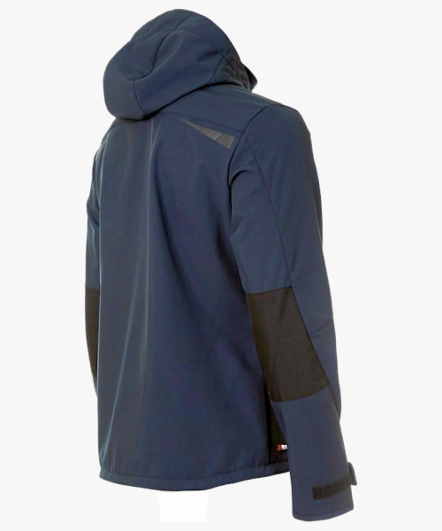 Куртка софтшелл летняя мужская Brodeks KS207, цвет синий