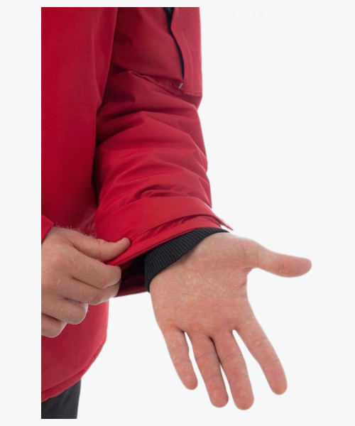 Куртка-парка зимняя мужская Brodeks KW204, цвет красный