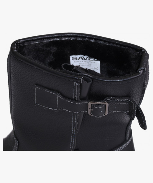 Сапоги СИРИУС-ТИТАН, МП МС, иск. мех, Нитрил