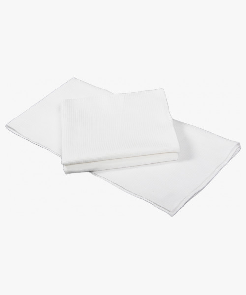 Полотенце вафельное 115 гр. (40х80) (5 шт.), белый