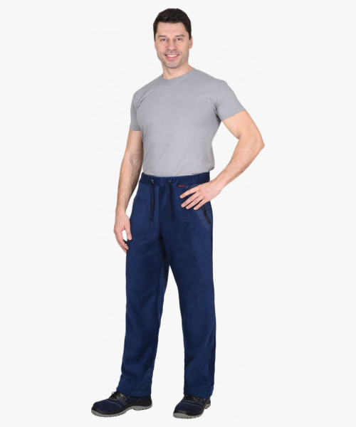 Брюки флисовые СИРИУС-АКТИВ тёмно-синий пл 280 г/кв.м