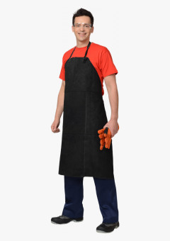 Фартук спилковый