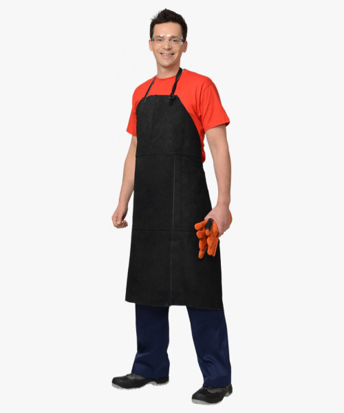 Фартук спилковый