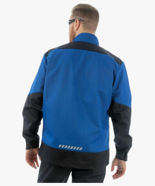 Куртка летняя мужская Brodeks KS234, цвет синий, чёрный