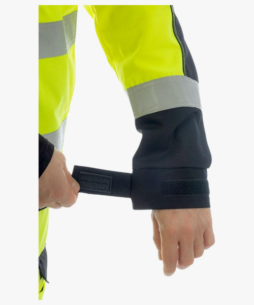 Куртка сигнальная Brodeks KS218, цвет жёлтый, чёрный