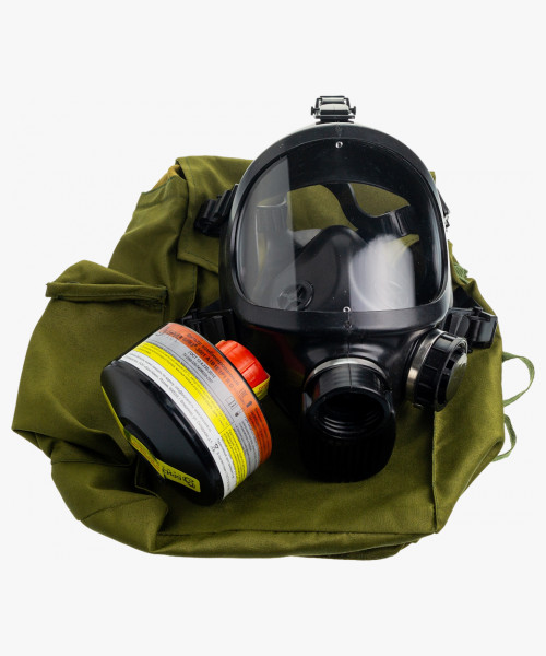 Противогаз промышленный Бриз-3301 (ППФ) А1В1Е1Р1 R D с маской ППМ-88