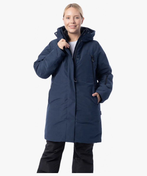 Куртка-парка женская зимняя Brodeks KW258, цвет синий