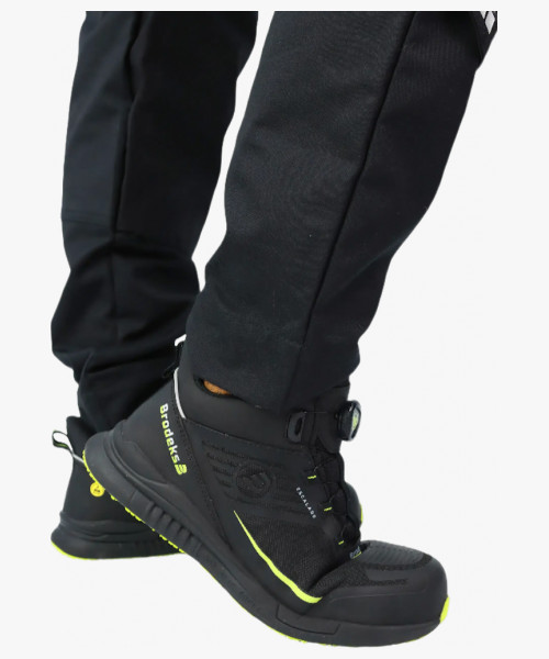 Ботинки мужские летние Brodeks Escalade S1P, цвет чёрный