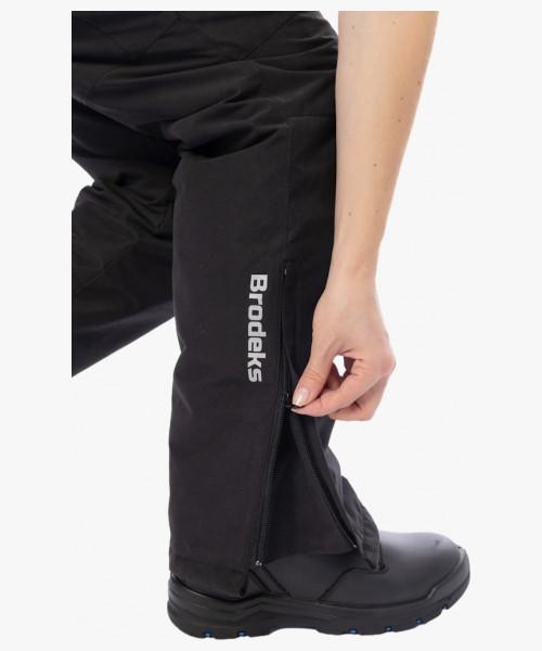 Брюки зимние женские Brodeks KW 358, цвет чёрный