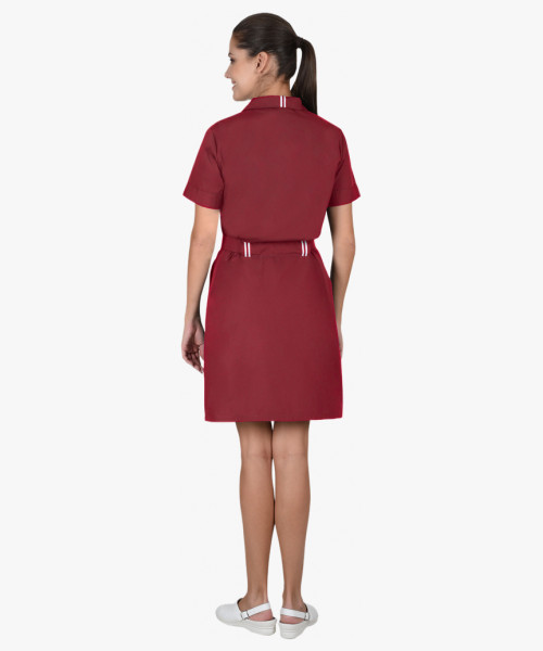 Халат СИРИУС-ВИКТОРИЯ женский бордовый