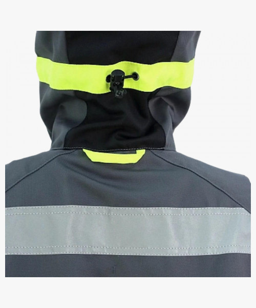 Комбинезон летний мужской Brodeks KS503, цвет серый, чёрный