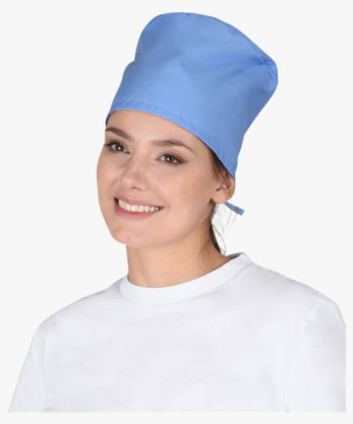 Колпак медицинский (смесовая) голубой (СТ)