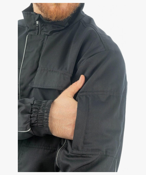 Куртка летняя мужская Brodeks KS201, цвет чёрный