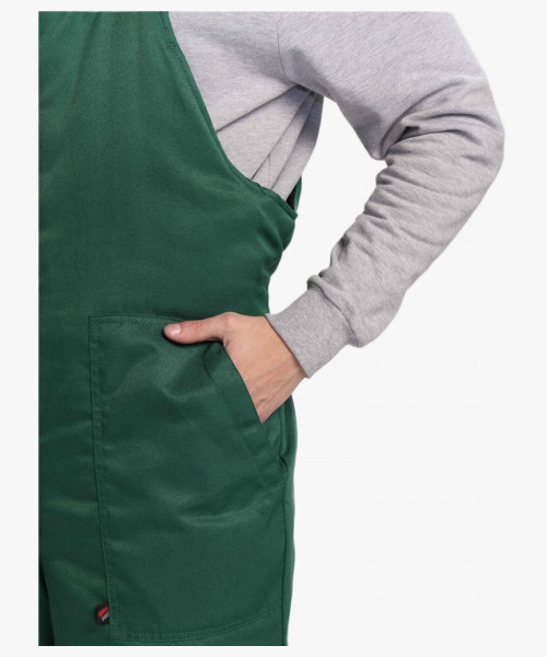 Полукомбинезон зимний Экспертный-Люкс (Смесовая, 210), зеленый