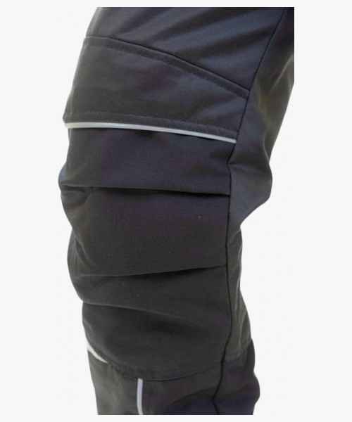 Полукомбинезон мужской зимний Brodeks KW403, цвет чёрный