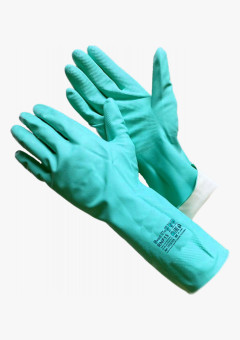 RNF15 (STF15-STR) Перчатки из нитрила, зеленого цвета