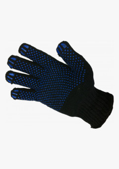 Перчатки утепленные двойные с ПВХ