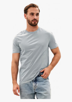 Футболка NEW (тк.Трикотаж,160), св.серый