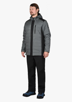 Куртка СИРИУС-УРБАН серая с черным